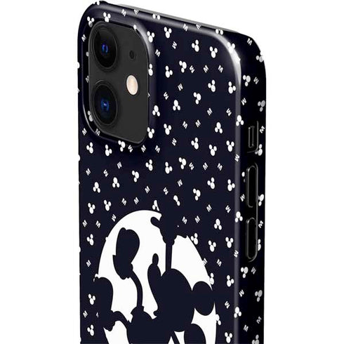 Disney Mickey Mouse Falling Silhouette iPhone 12 Mini Lite Case