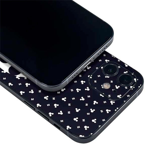 Disney Mickey Mouse Falling Silhouette iPhone 12 Mini Skin