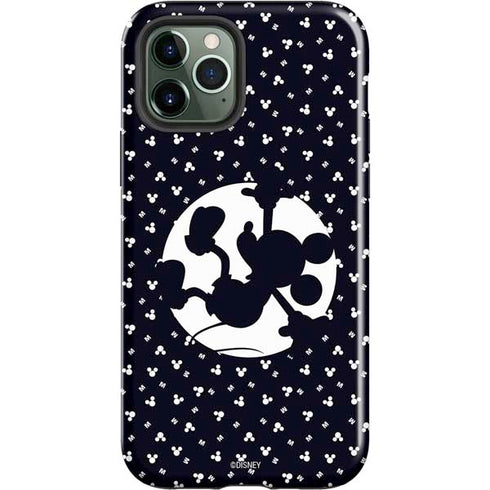 Disney Mickey Mouse Falling Silhouette iPhone 12 Pro Max Impact Case