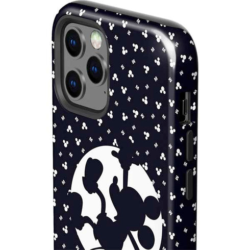 Disney Mickey Mouse Falling Silhouette iPhone 12 Pro Max Impact Case