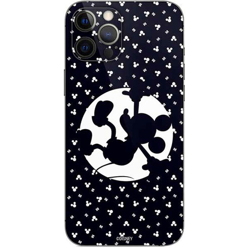 Disney Mickey Mouse Falling Silhouette iPhone 12 Pro Max Skin