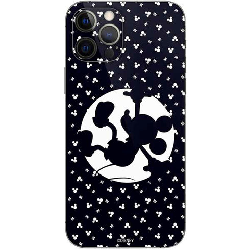 Disney Mickey Mouse Falling Silhouette iPhone 12 Pro Skin