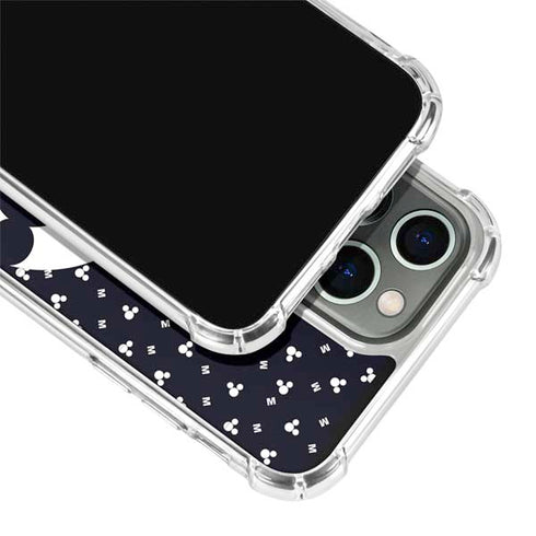 Disney Mickey Mouse Falling Silhouette iPhone 13 Pro Clear Case