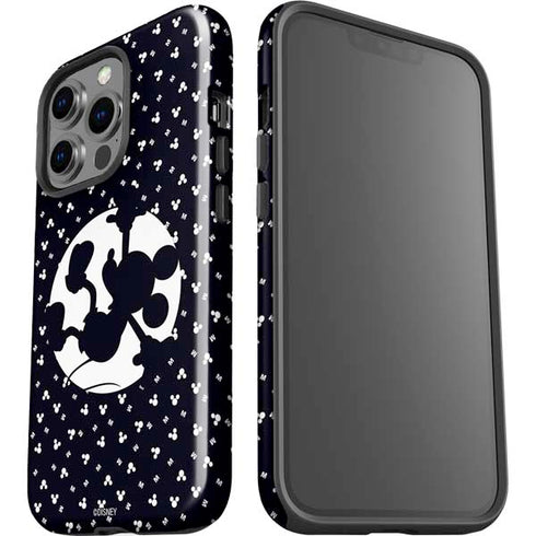 Disney Mickey Mouse Falling Silhouette iPhone 13 Pro Impact Case