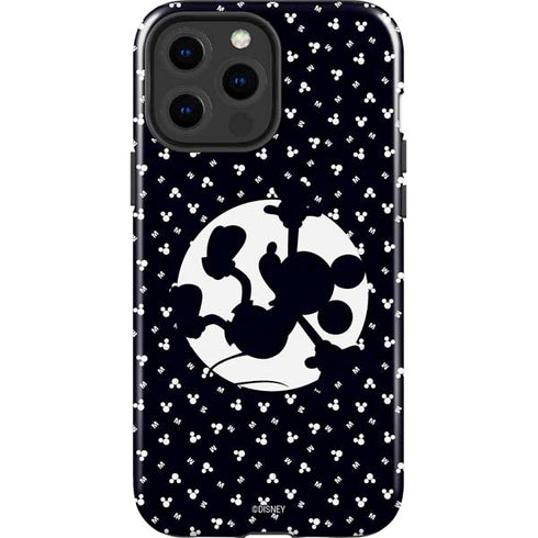Disney Mickey Mouse Falling Silhouette iPhone 13 Pro Max Impact Case