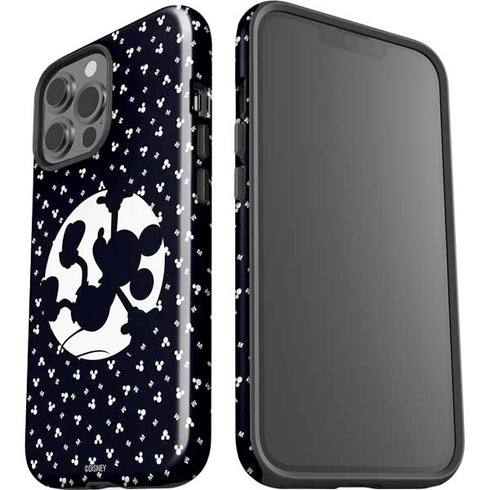 Disney Mickey Mouse Falling Silhouette iPhone 13 Pro Max Impact Case