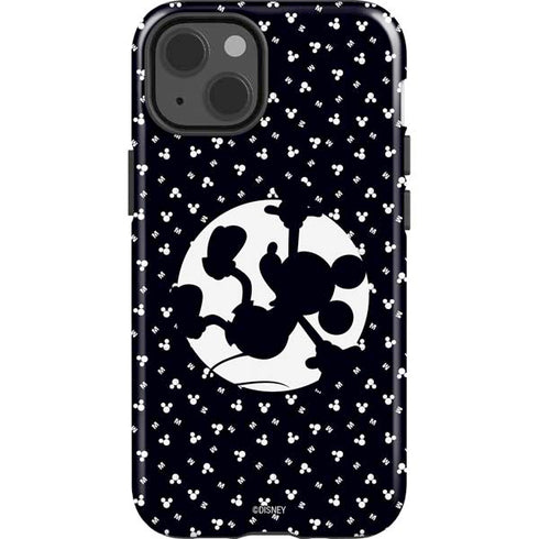 Disney Mickey Mouse Falling Silhouette iPhone 15 Impact Case