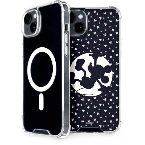 Disney Mickey Mouse Falling Silhouette iPhone 14 Plus MagSafe Case