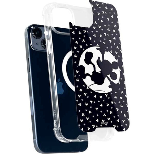 Disney Mickey Mouse Falling Silhouette iPhone 14 Plus MagSafe Case