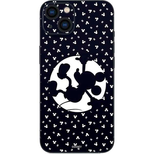 Disney Mickey Mouse Falling Silhouette iPhone 15 Plus Skin