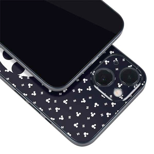 Disney Mickey Mouse Falling Silhouette iPhone 15 Plus Skin