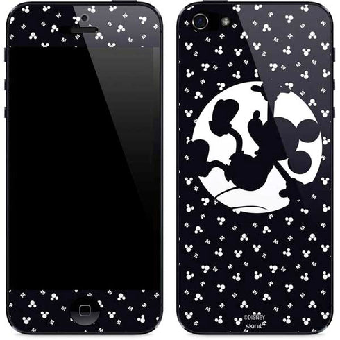 Disney Mickey Mouse Falling Silhouette iPhone 5/5s/5SE Skin