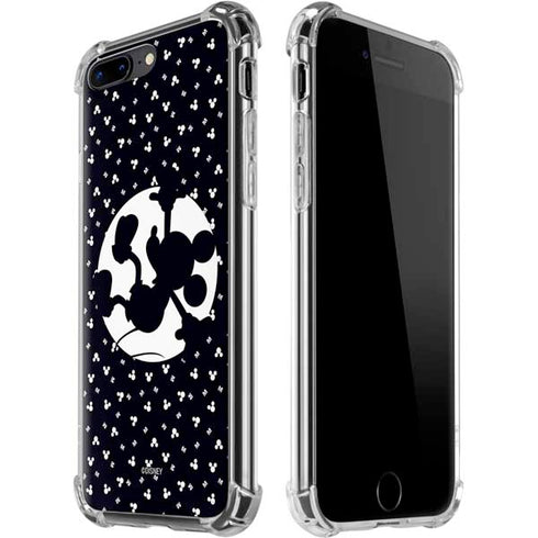 Disney Mickey Mouse Falling Silhouette iPhone 7/8 Plus Clear Case