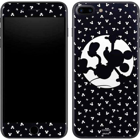Disney Mickey Mouse Falling Silhouette iPhone 8 Plus Skin