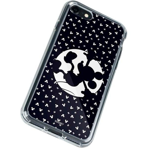 Disney Mickey Mouse Falling Silhouette iPhone SE (2nd & 3rd Gen) Clear Case