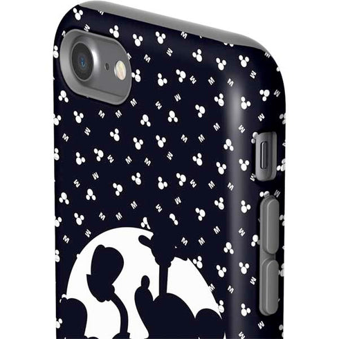 Disney Mickey Mouse Falling Silhouette iPhone SE (2nd & 3rd Gen) Pro Case