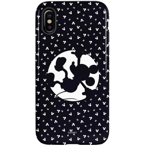 Disney Mickey Mouse Falling Silhouette iPhone X Pro Case