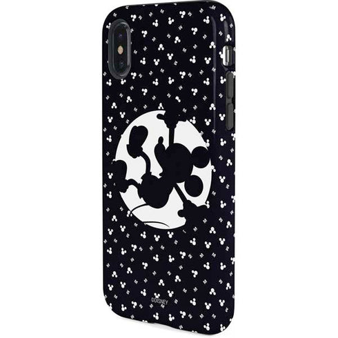 Disney Mickey Mouse Falling Silhouette iPhone X Pro Case