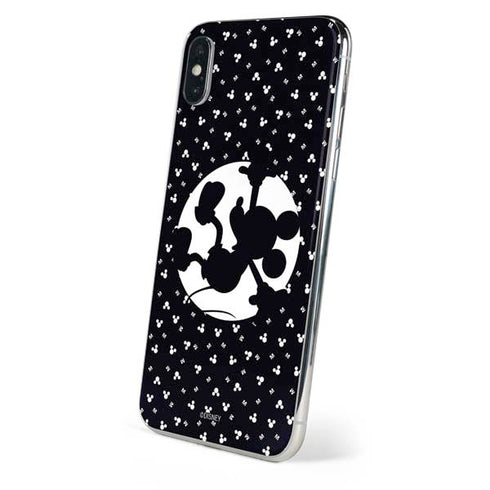 Disney Mickey Mouse Falling Silhouette iPhone X Skin