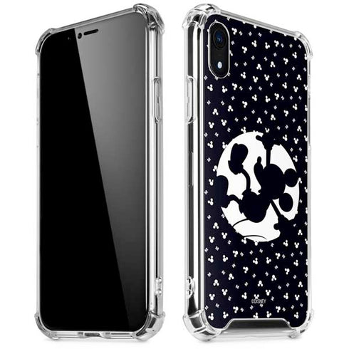 Disney Mickey Mouse Falling Silhouette iPhone XR Clear Case