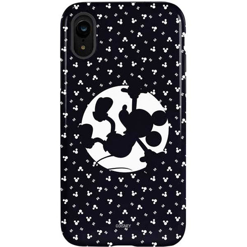 Disney Mickey Mouse Falling Silhouette iPhone XR Pro Case