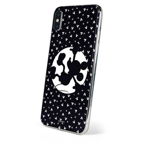 Disney Mickey Mouse Falling Silhouette iPhone XS Max Skin