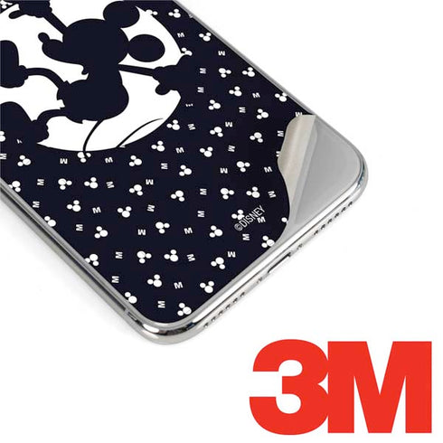 Disney Mickey Mouse Falling Silhouette iPhone XS Max Skin