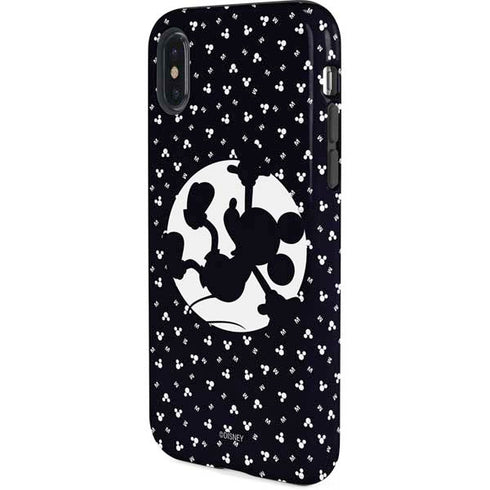 Disney Mickey Mouse Falling Silhouette iPhone XS Pro Case