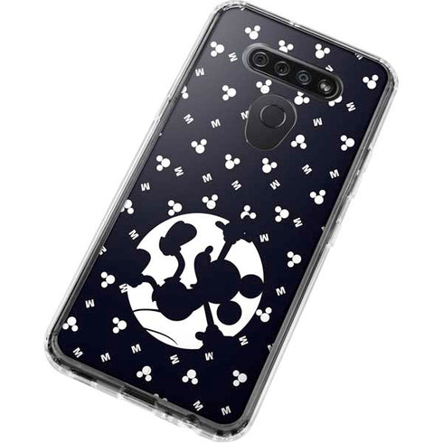 Disney Mickey Mouse Falling Silhouette LG K51/Q51 Clear Case