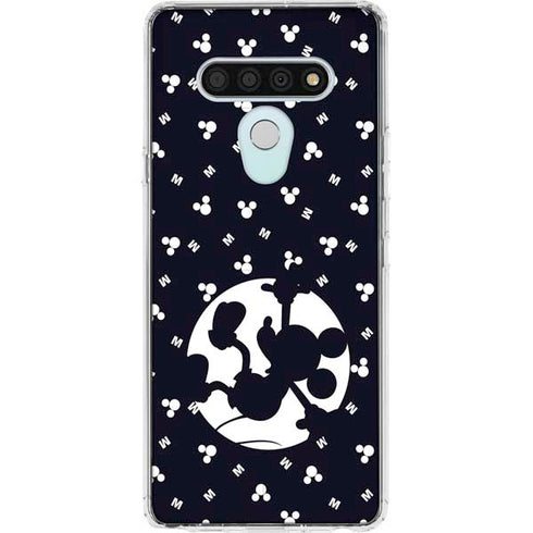Disney Mickey Mouse Falling Silhouette LG Stylo 6 Clear Case