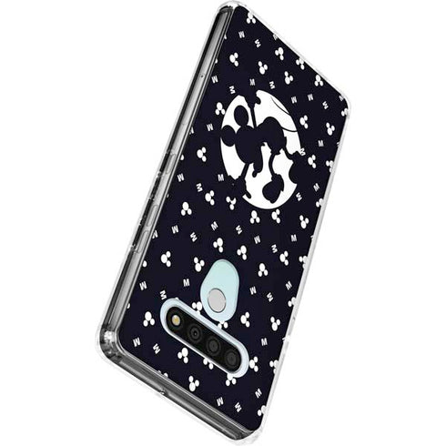 Disney Mickey Mouse Falling Silhouette LG Stylo 6 Clear Case