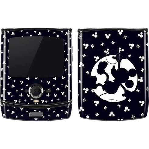 Disney Mickey Mouse Falling Silhouette Motorola RAZR Skin