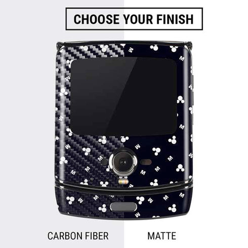 Disney Mickey Mouse Falling Silhouette Motorola RAZR Skin