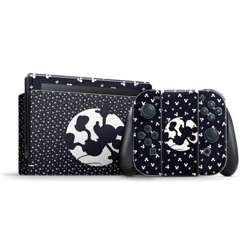 Disney Mickey Mouse Falling Silhouette Nintendo Switch Bundle Skin