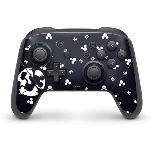 Disney Mickey Mouse Falling Silhouette Nintendo Switch Pro Controller Skin
