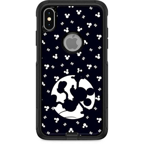 Disney Mickey Mouse Falling Silhouette Otterbox Commuter iPhone Skin