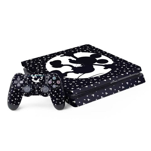 Disney Mickey Mouse Falling Silhouette PS4 Slim Bundle Skin
