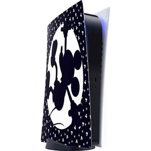 Disney Mickey Mouse Falling Silhouette PS5 Digital Edition Console Skin