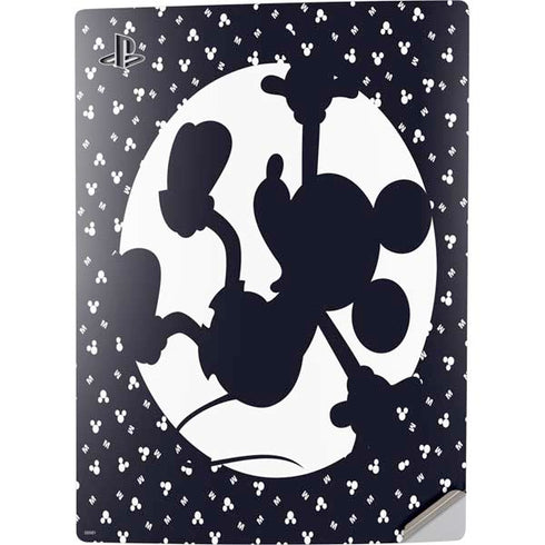 Disney Mickey Mouse Falling Silhouette PS5 Digital Edition Console Skin