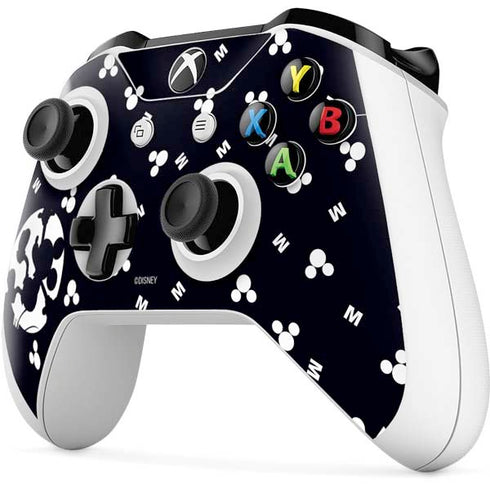 Disney Mickey Mouse Falling Silhouette Xbox One S Controller Skin