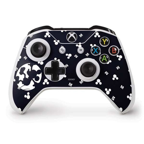 Disney Mickey Mouse Falling Silhouette Xbox One S Controller Skin