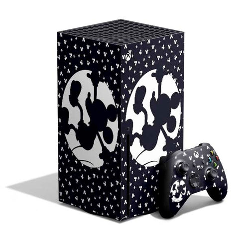 Disney Mickey Mouse Falling Silhouette Xbox Series X Bundle Skin