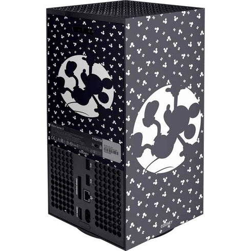 Disney Mickey Mouse Falling Silhouette Xbox Series X Console Skin