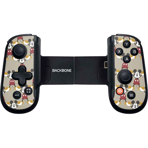 Disney Mickey Mouse Pattern Formation Backbone One for iPhone Game Controller Skin