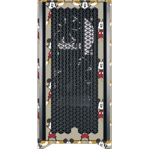 Disney Mickey Mouse Pattern Formation Corsair 4000D Tempered Glass Mid-Tower ATX Case Skin