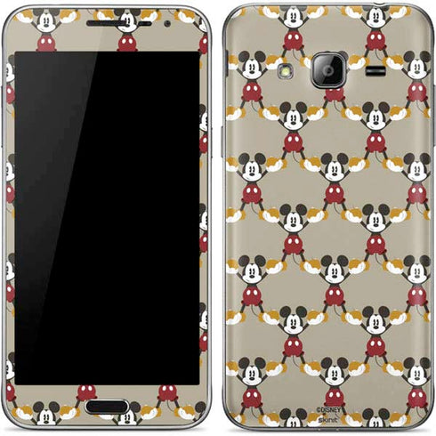 Disney Mickey Mouse Pattern Formation Galaxy J3 Skin
