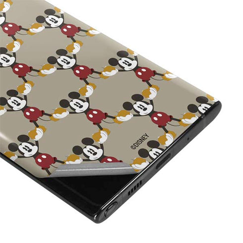 Disney Mickey Mouse Pattern Formation Galaxy Note 10 Plus Skin
