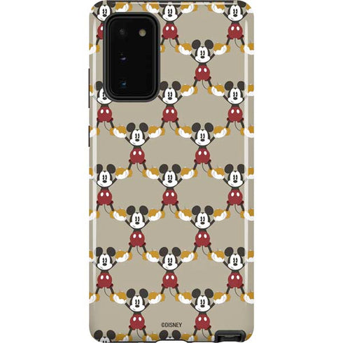 Disney Mickey Mouse Pattern Formation Galaxy Note20 5G Pro Case