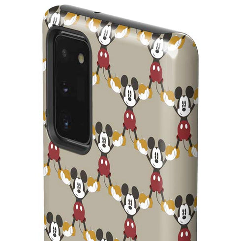 Disney Mickey Mouse Pattern Formation Galaxy Note20 5G Pro Case
