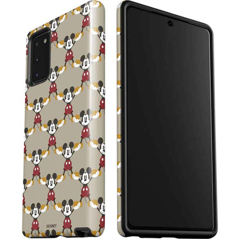 Disney Mickey Mouse Pattern Formation Galaxy Note20 5G Pro Case